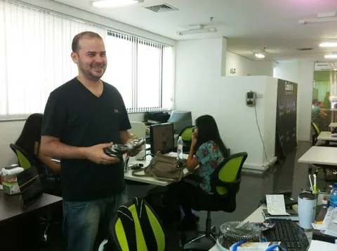 Marcelo Nicchio's birthday at CookieWEB, 2012.