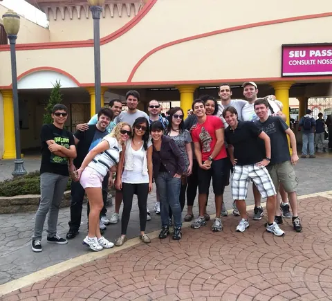 CookieWEB team at Hopi Hari for the 2011 year-end gathering.