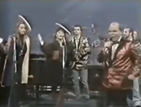 Destemidos Limonadas & Punkecas · original frame from the Jô Soares Onze e Meia and TV Cultura video records · image 5.