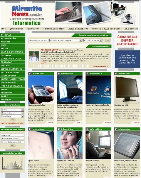 Mirantte News Info category page.