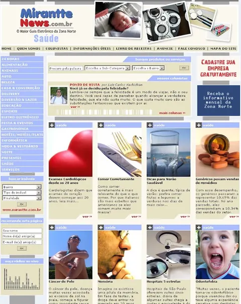 Mirantte News Health category page.