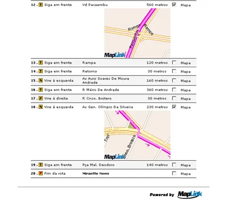 Mirantte News MapLink integration — record 4 of 4.