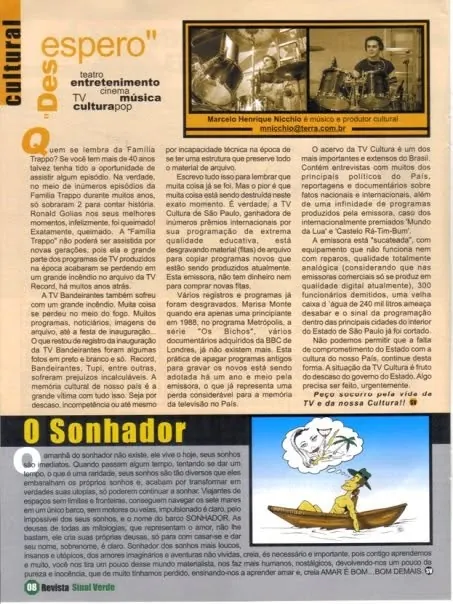 Prateleira Cultural — column 01.