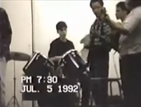 Coitado do Próximo’s first show · Jul. 5, 1992 — original frame capture 1.